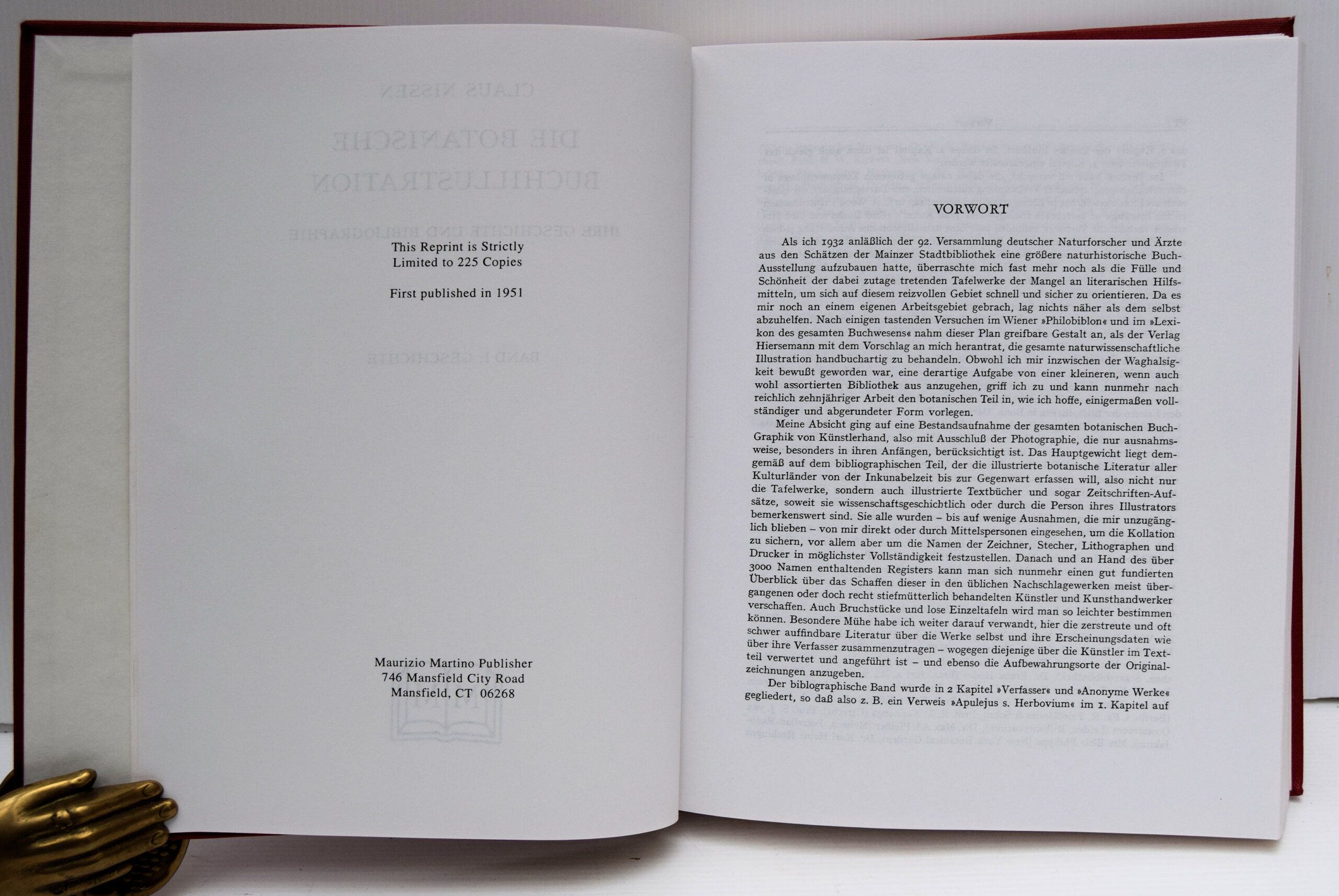Die botanische Buchillustration : ihre Geschichte und Bibliographie - 2 volumes in 1 - Image 2