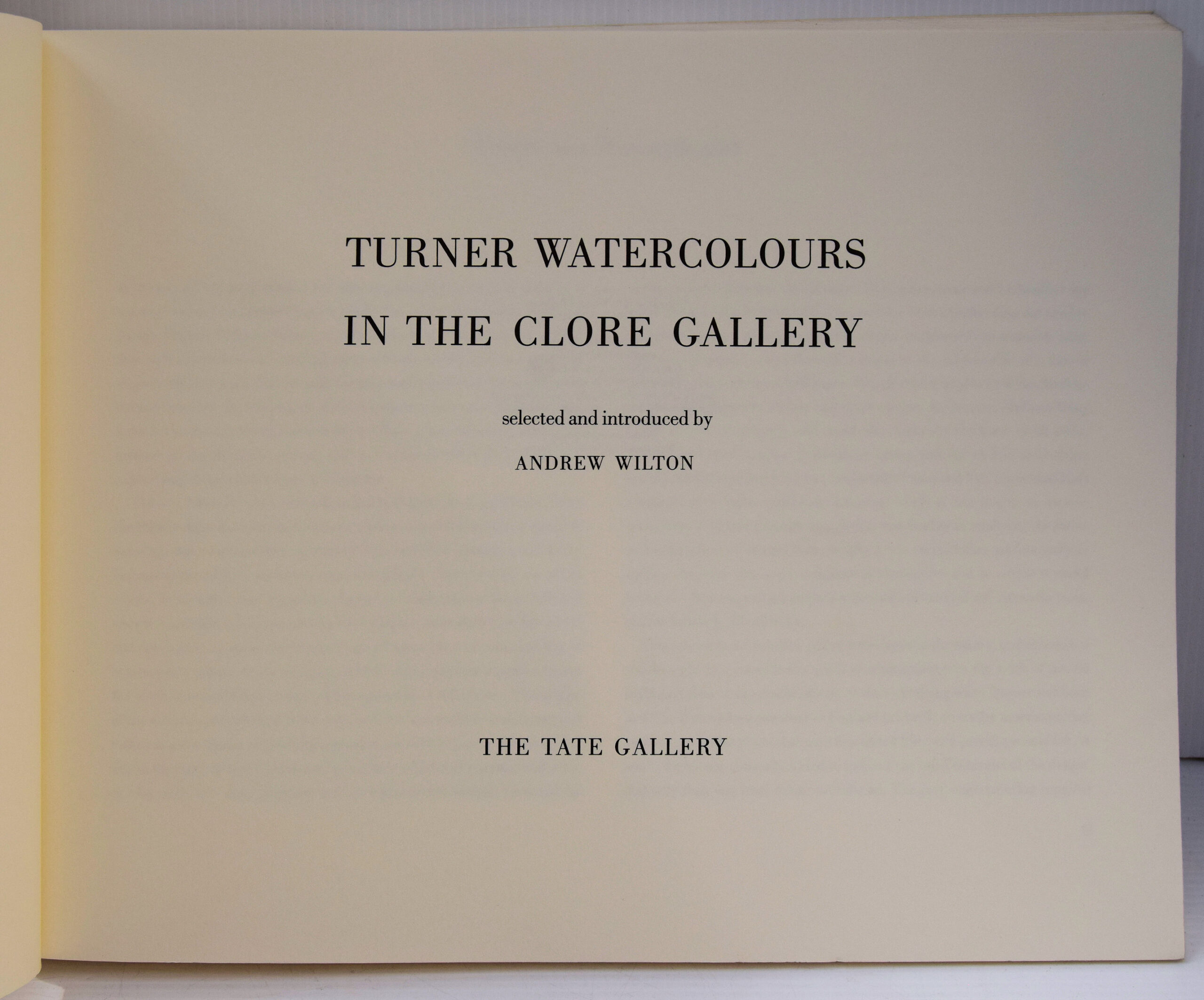 TURNER WATERCOLOURS IN THE CLORE GALLERY. - Image 2