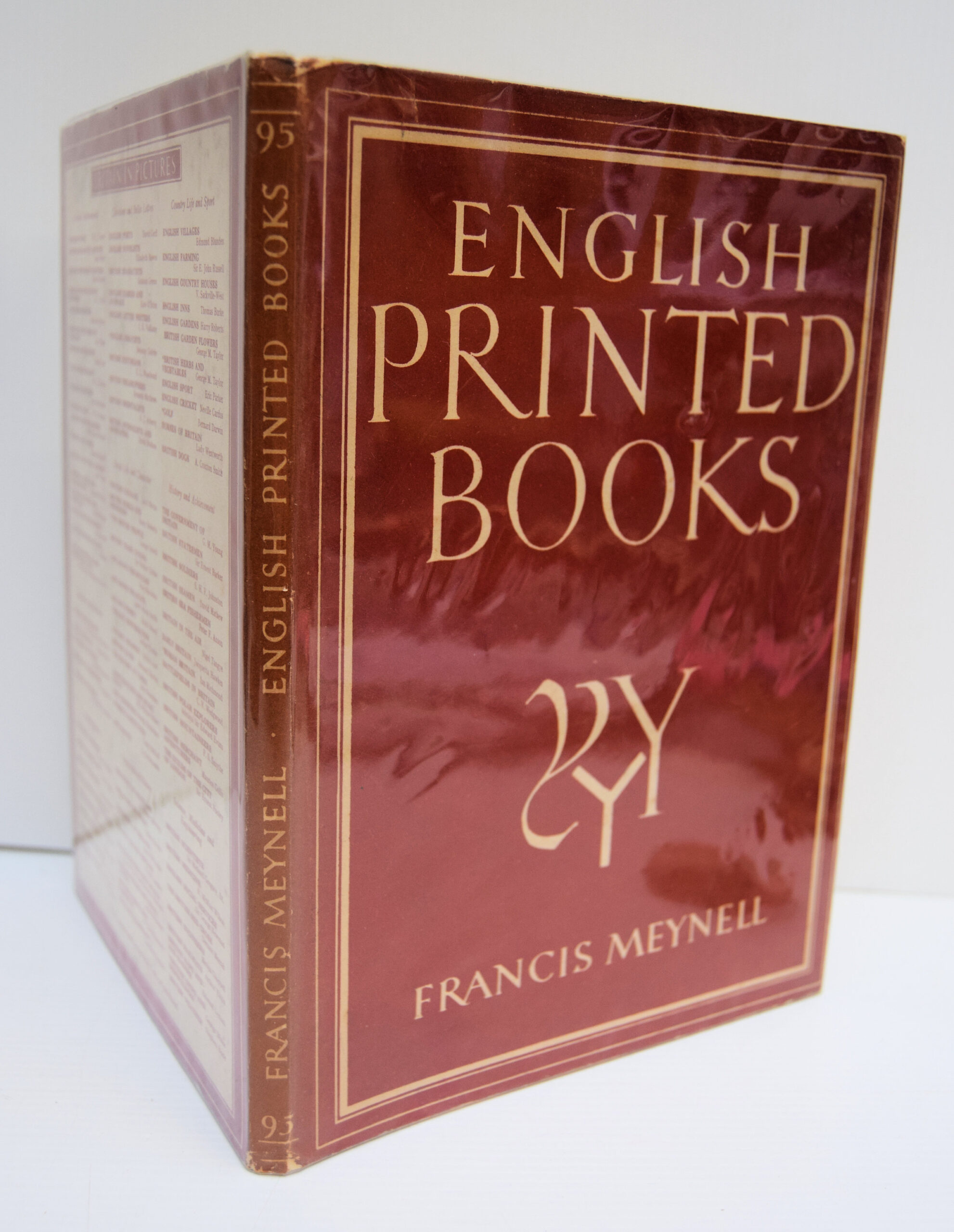 ENGLISH PRINTED BOOKS