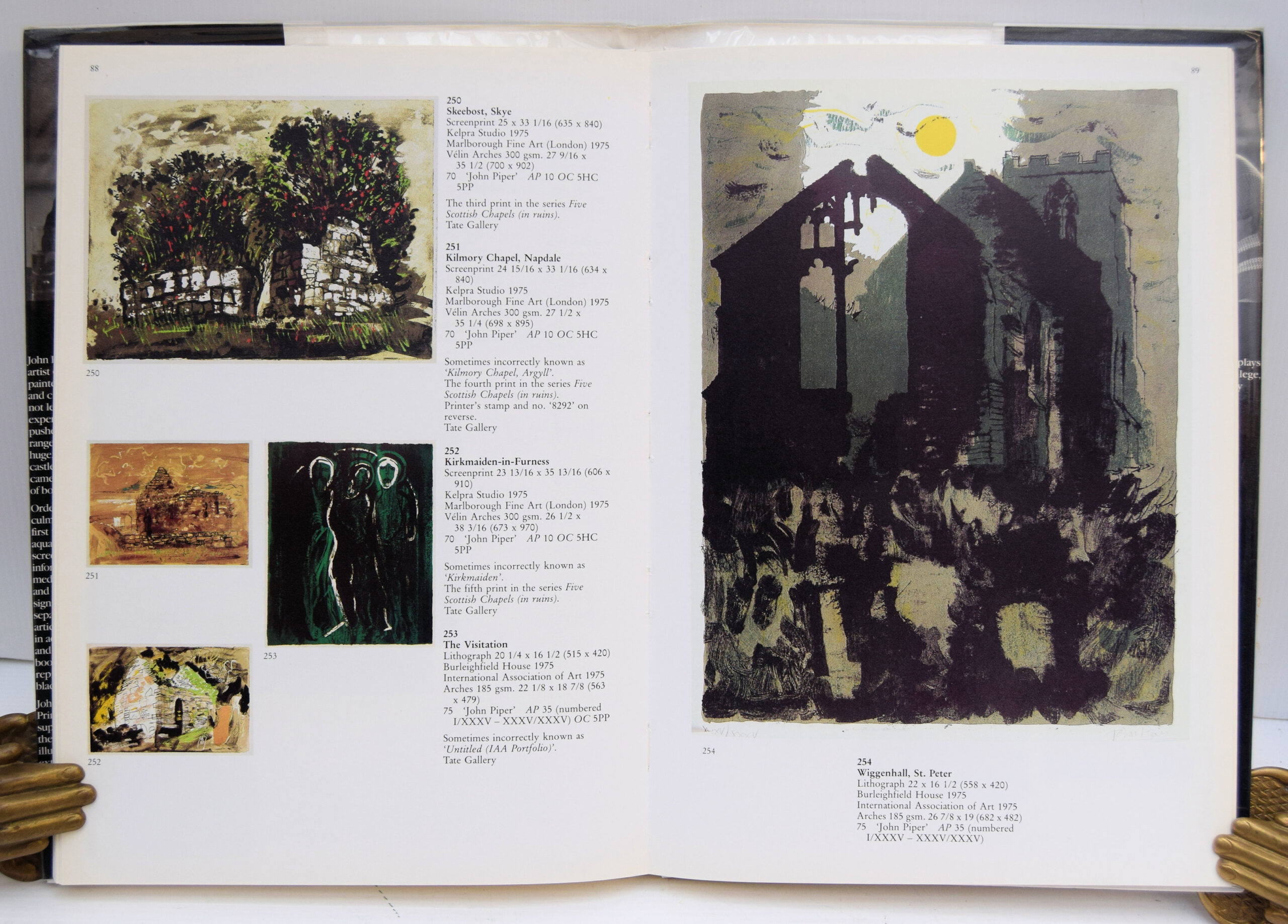 JOHN PIPER THE COMPLETE GRAPHIC WORKS A CATALOGUE RAISONNE 1923-1983. - Image 3