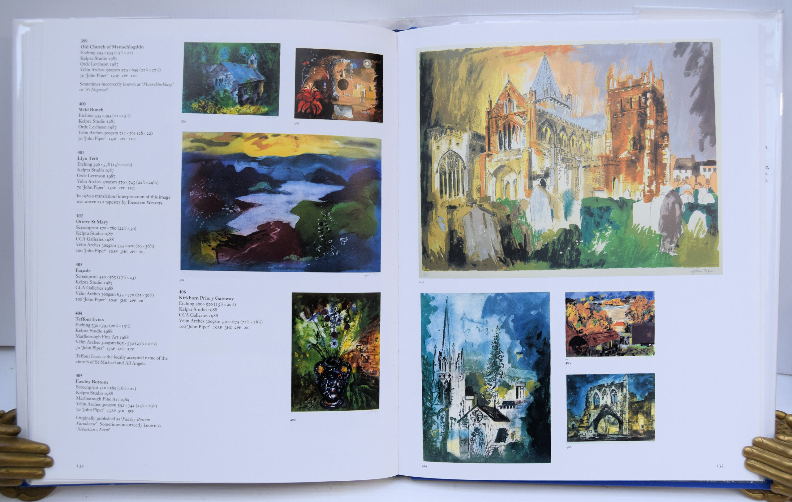 QUALITY AND EXPERIMENT: THE PRINTS OF JOHN PIPER. A CATALOGUE RAISONNE 1923-91. - Image 3