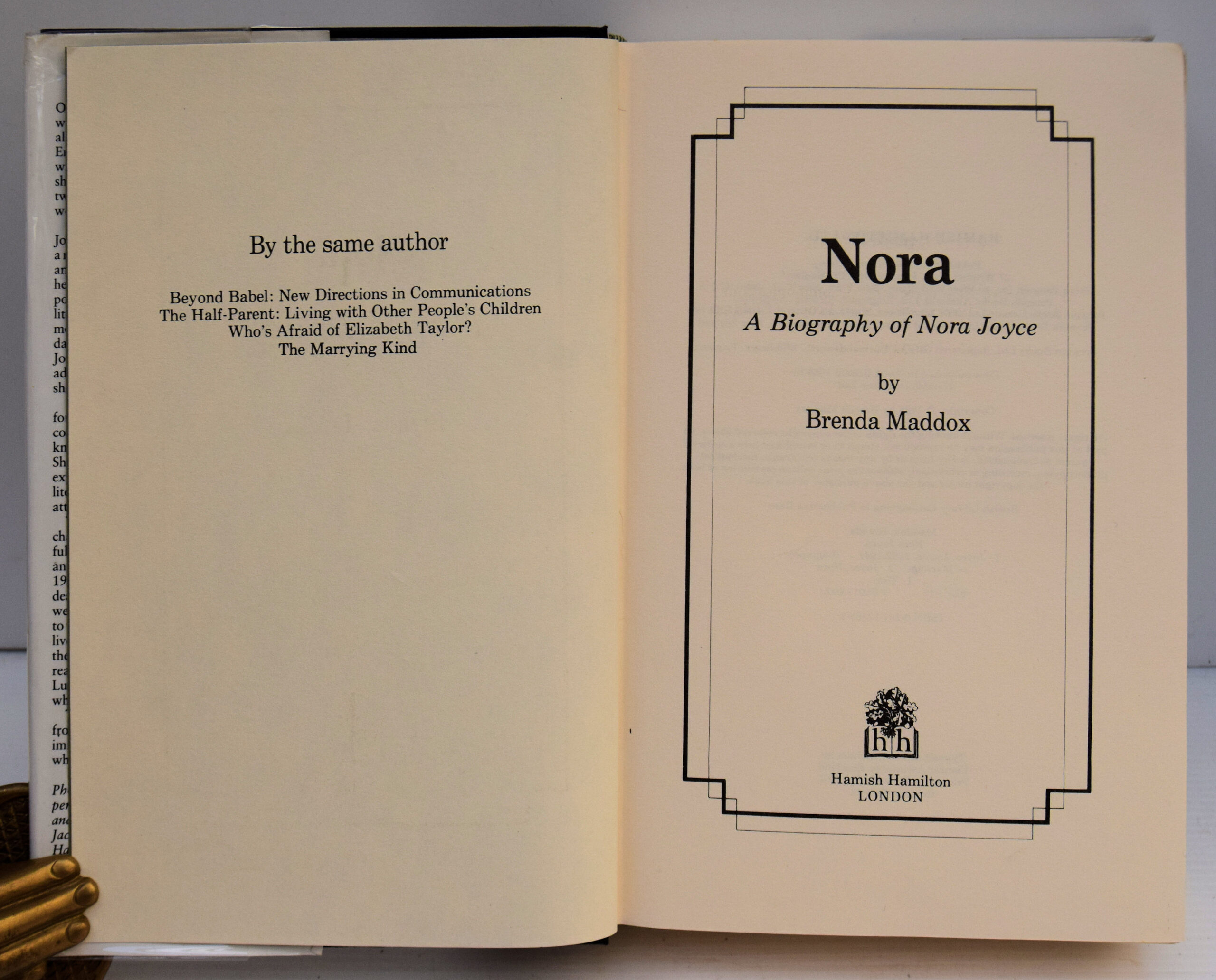 NORA A BIOGRAPHY OF NORA JOYCE. - Image 2