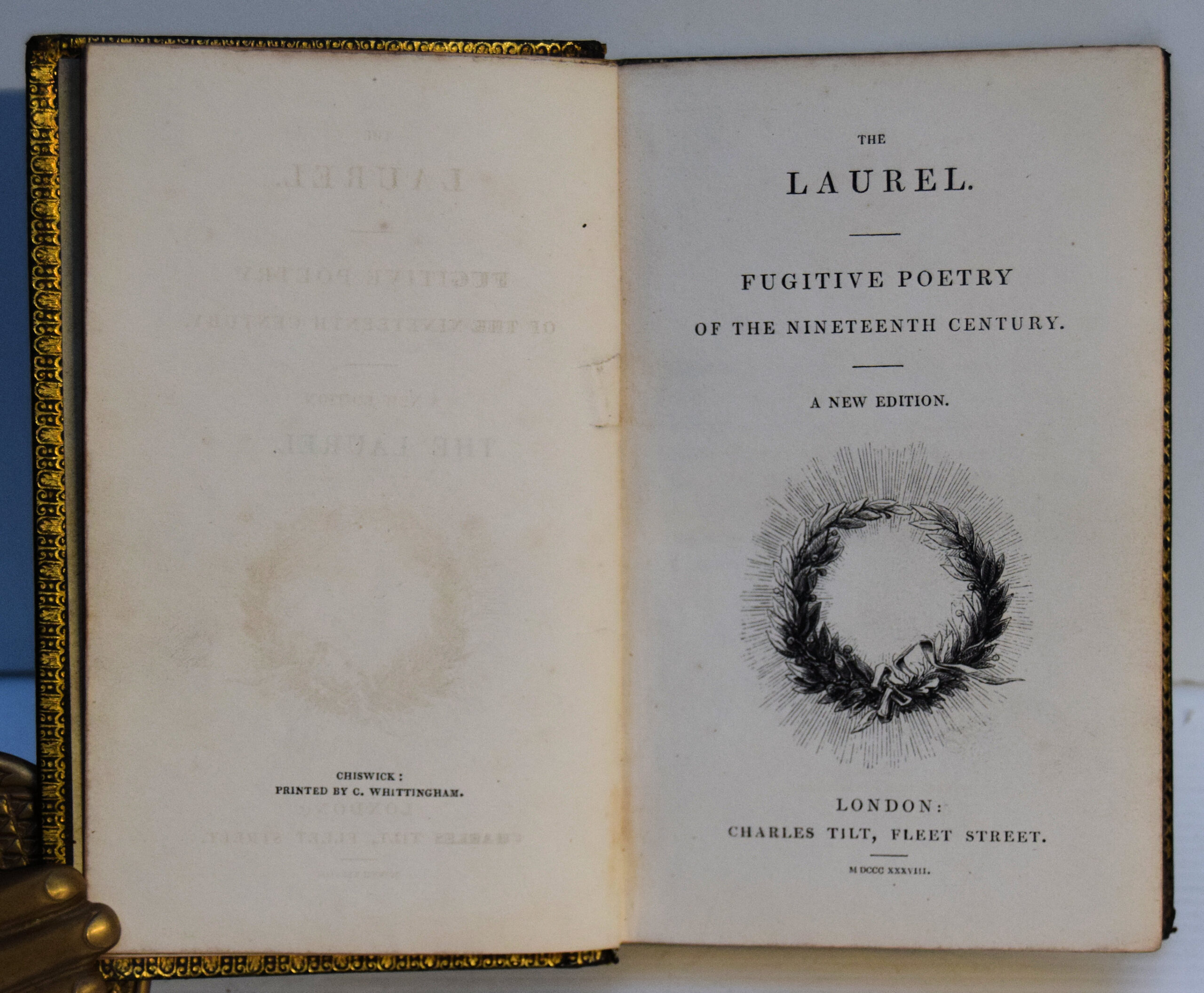 THE LAUREL. FUGITIVE POETRY OF THE NINETEENTH CENTURY. - Image 2