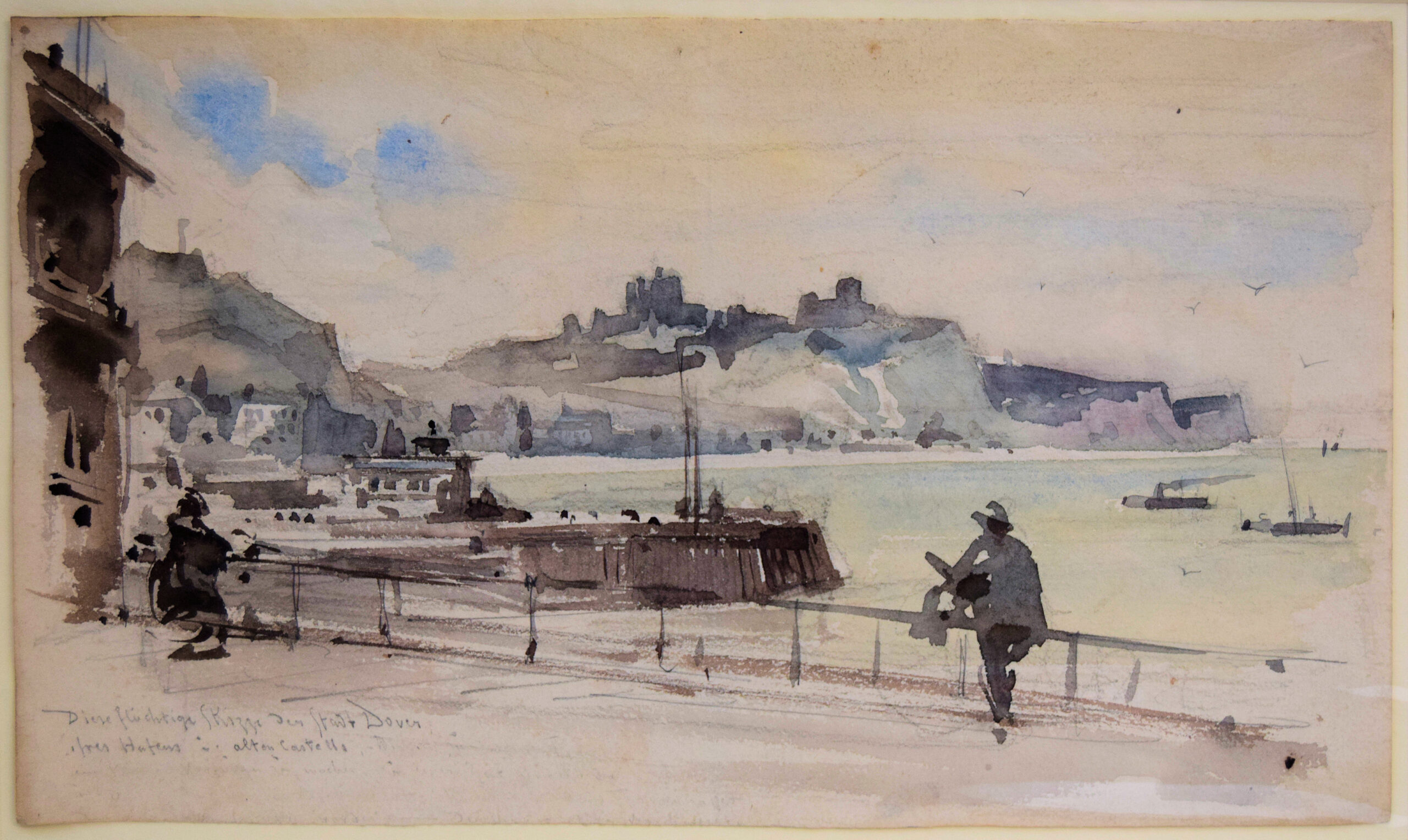 DOVER HARBOUR AND CASTLE. - Image 2