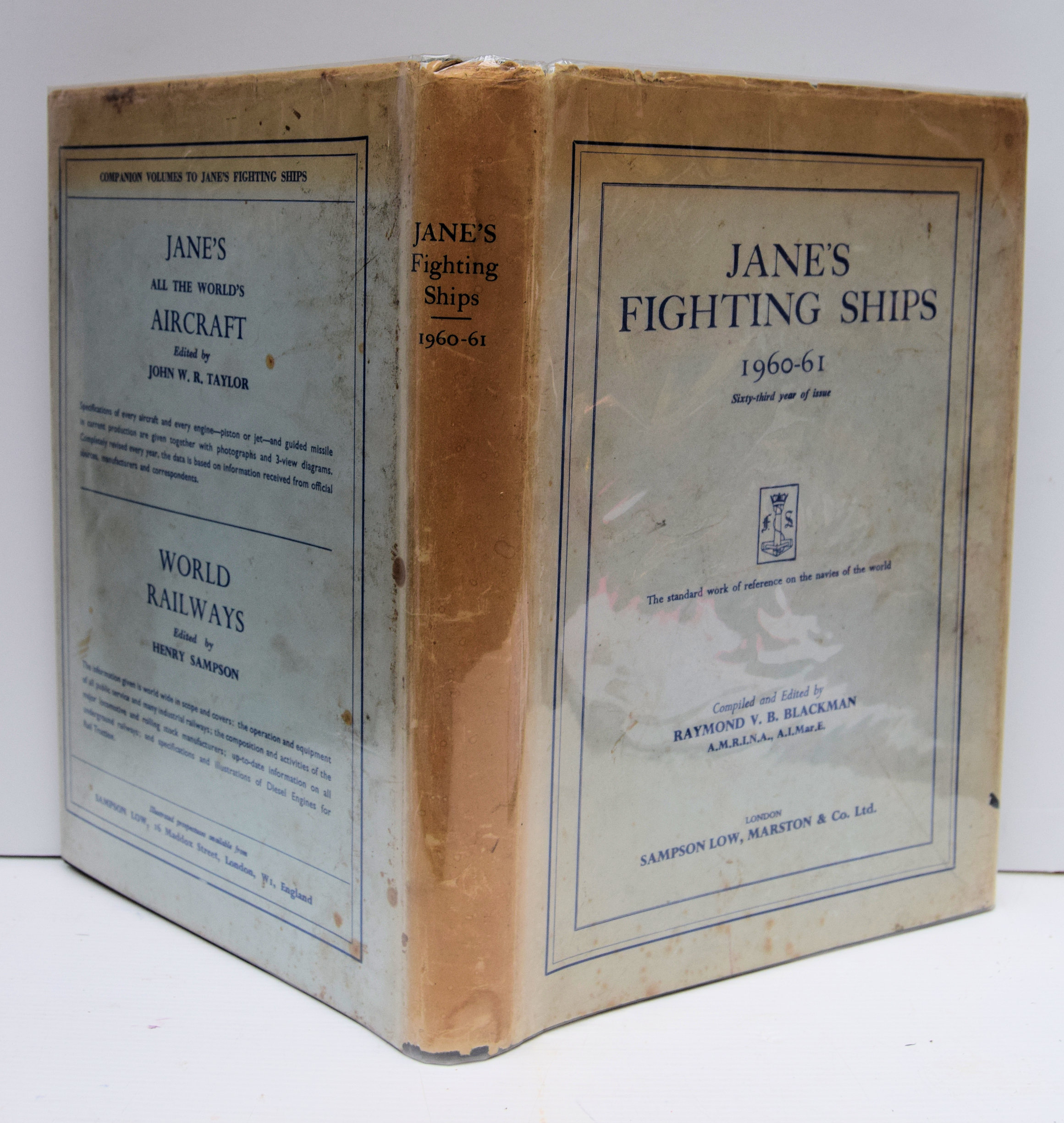 JANE'S FIGHTING SHIPS 1960-61.