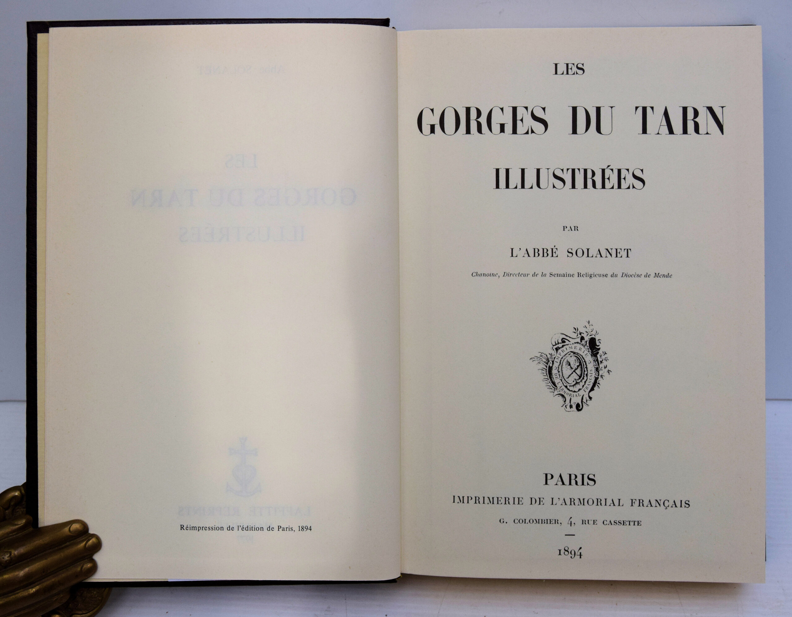 LES GORGES DU TARN ILLUSTREES.