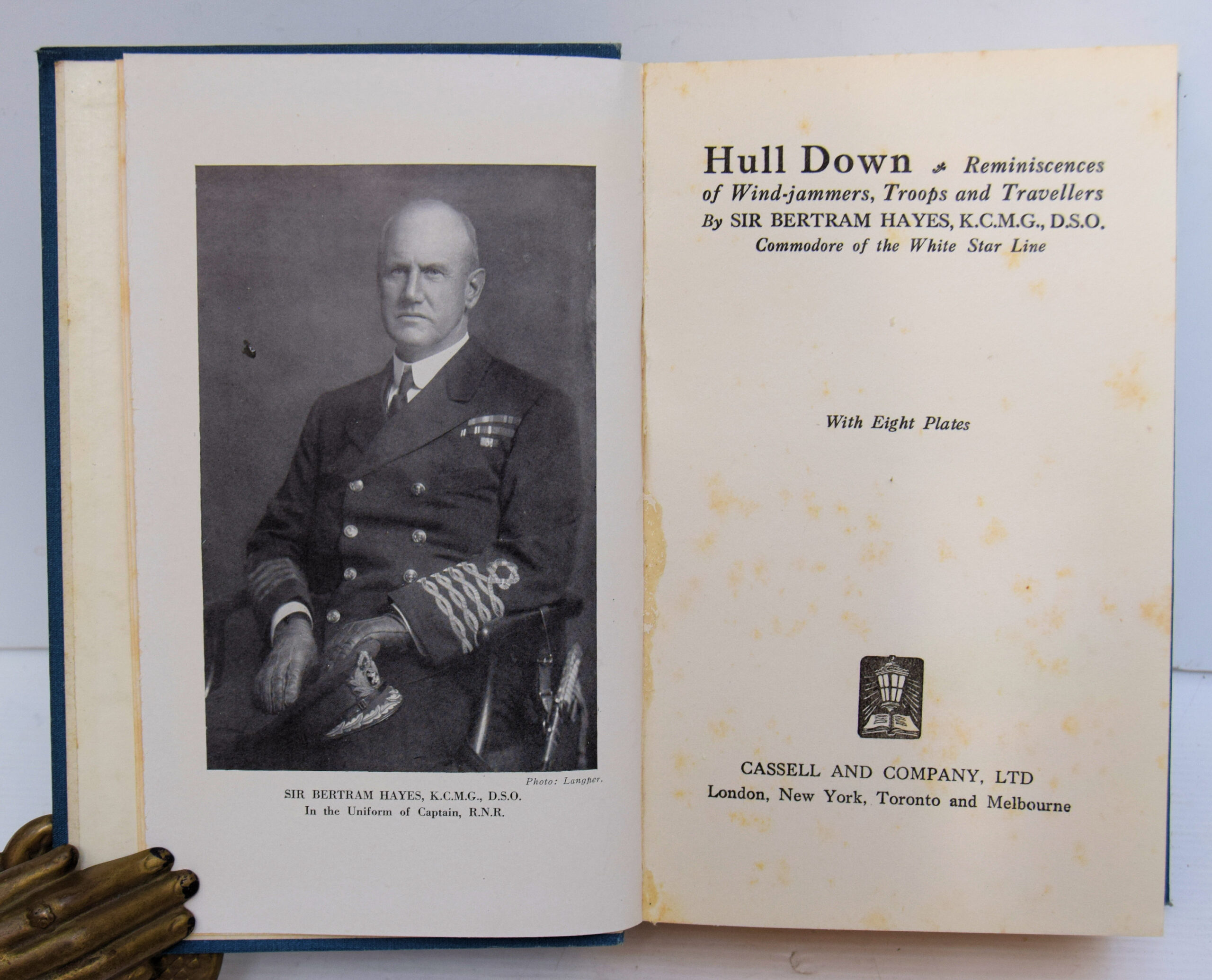 HULL DOWN. REMINISCENCES OF WINDJAMMERS, TROOPS, AND TRAVELLERS. - Image 2